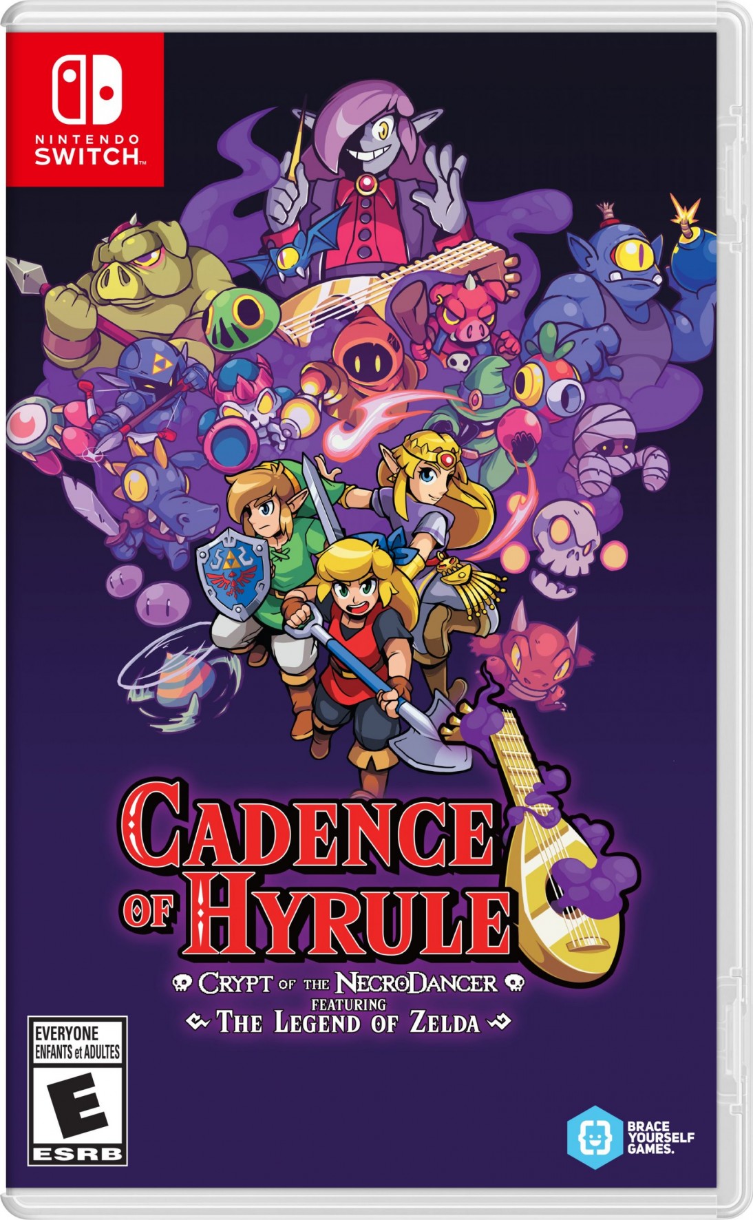 Cadence of Hyrule Crypt of the NecroDancer featuring The Legend of Zelda Switch